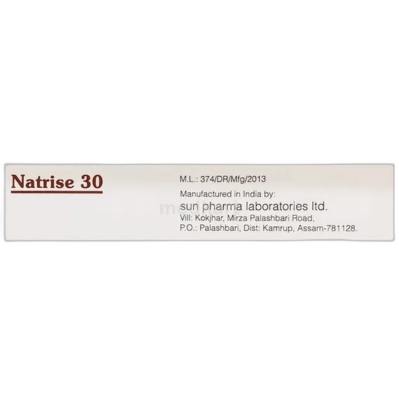 natrise 30 tablet 4's